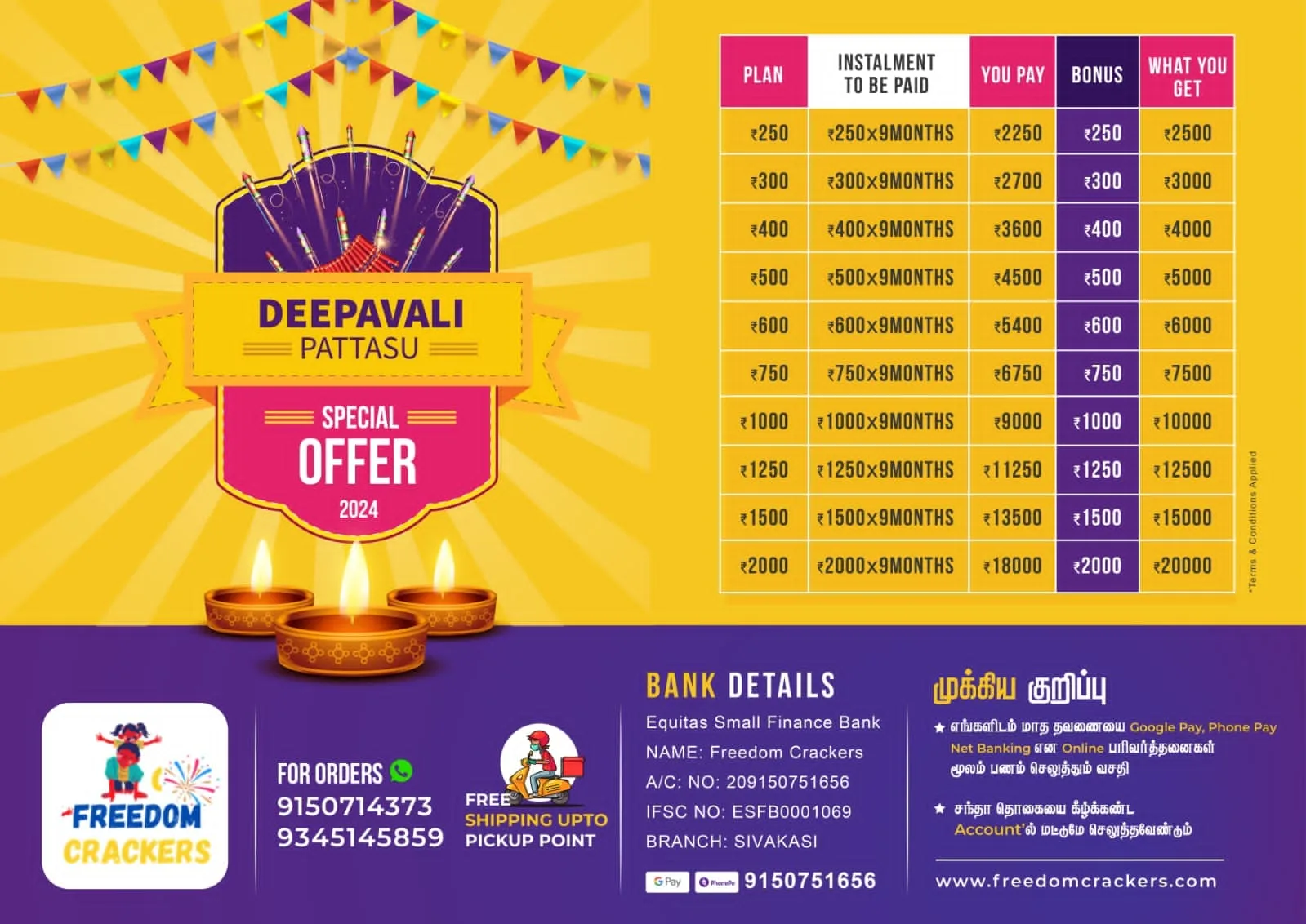 Diwali Chit fund